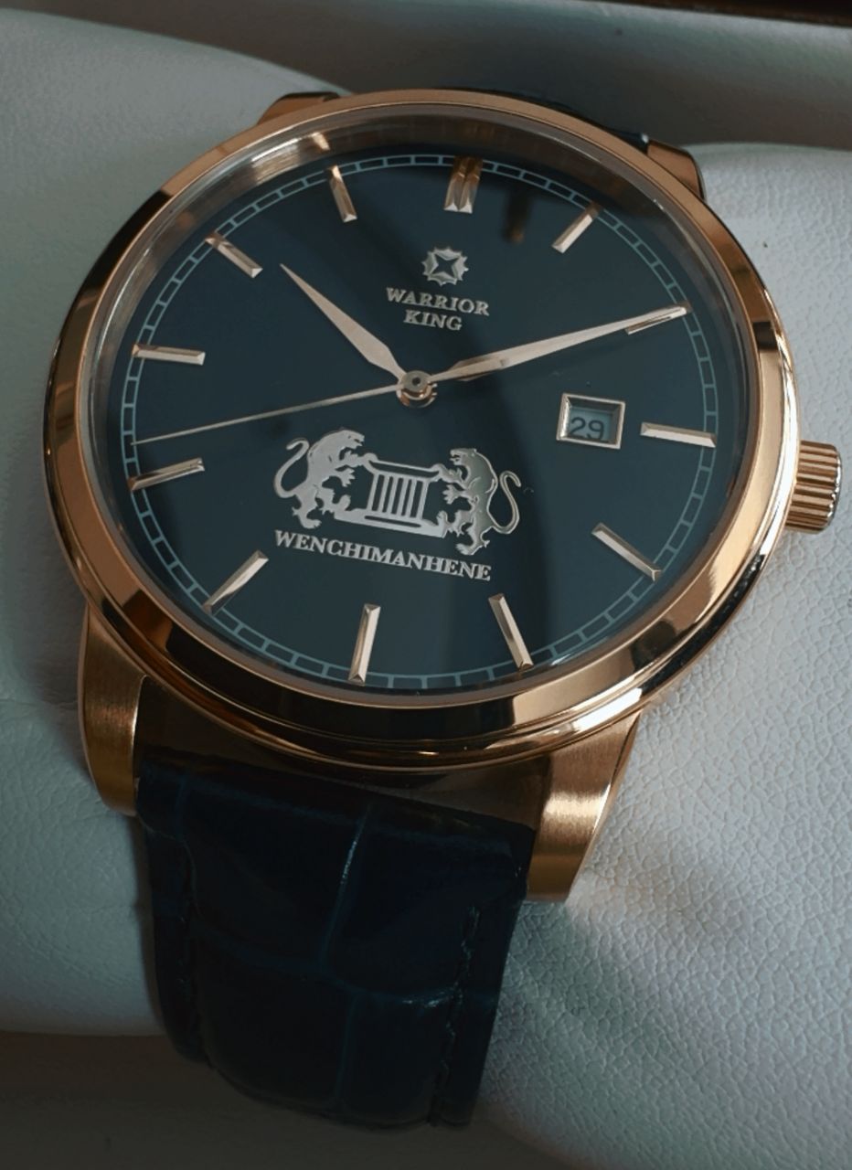 Wenchimanhene Warrior King timepiece presentation